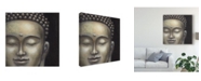 Trademark Global Naomi Mcbride Serene Buddha Ii Crop Canvas Art - 20" x 25"